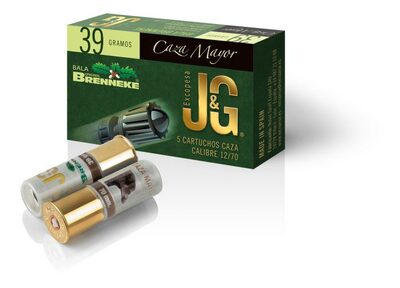 Cartucho/Bala J&G Brenneke 39