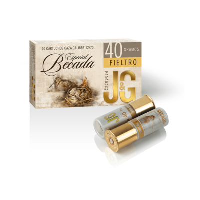 Cartucho JG Especial Becada Fieltro