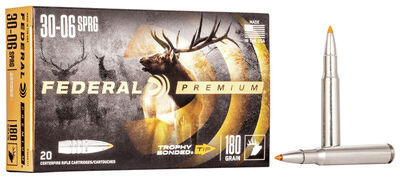 Munições Federal Trophy Bonded Tip - 30-06SPRG - 180grains