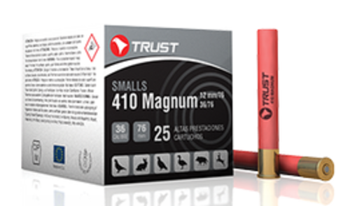 Cartucho Trust Smalls 410 Magnum 36/73 - 12mm