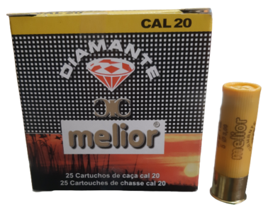 Cartucho Melior Diamante - Cal.20