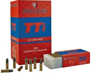 Munições Fiocchi TT Soft - .22LR - 40grains