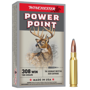 Munições Winchester Power-Point Super X - .308Win - 180grains