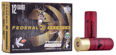 Cartucho/Bala Federal Premium Trophy Copper